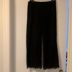 Black lace J. Crew size 8